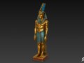 Osiris Statue 3D Model