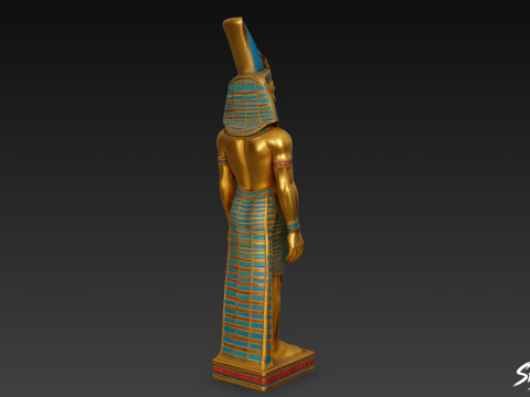 Statue d'Osiris Modèle 3D