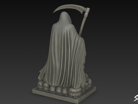Statue Docteur Mort 26 Cm - Décoration Halloween, Horreur, Collection