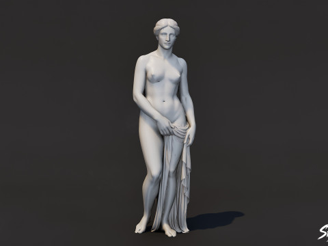 아프로디테 동상 3D 모델