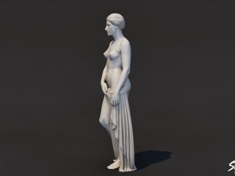 Estátua de Afrodite Modelo 3D