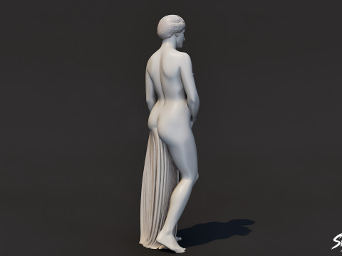 Estátua de Afrodite Modelo 3D