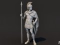 Ares Statue Model 3D