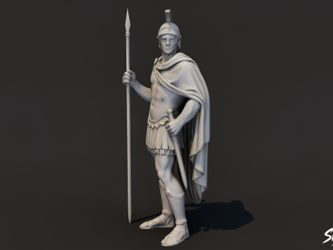 Статуя Ареса 3D Модель