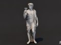 Dionysus Statue Model 3D