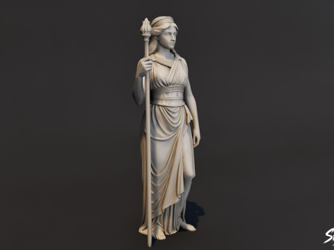 Pomnik Hery Model 3D