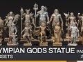 Ultimate Olympian God Statue Pack 3D Modell