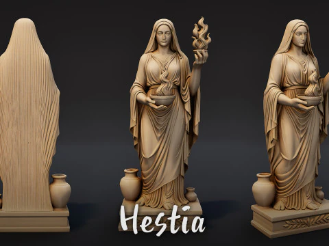 Ultimate Olympian God Statue Pack 3D Model
