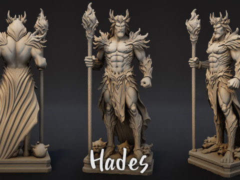 Ultimate Olympian God Statue Pack 3D Model