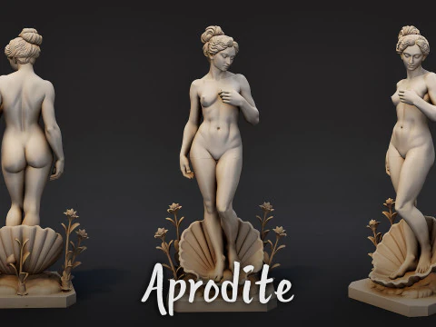 Ultimate Olympian God Statue Pack 3D Model