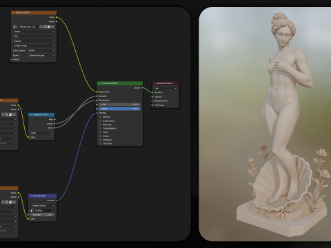 Ultimate Olympian God Statue Pack 3D Model