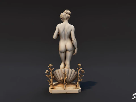 Aphrodite Statue 3D Model