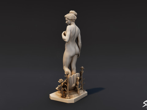 Estatua de Afrodita Modelo 3D