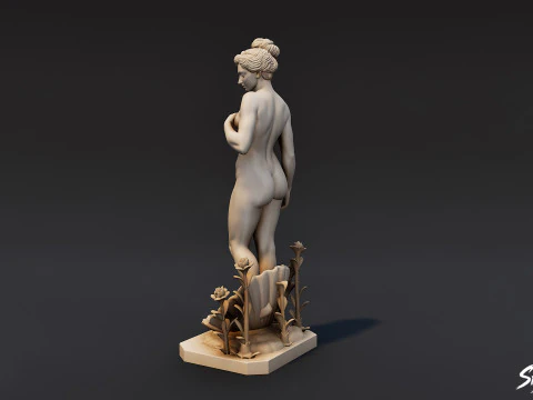 Aphrodite Statue 3D Model