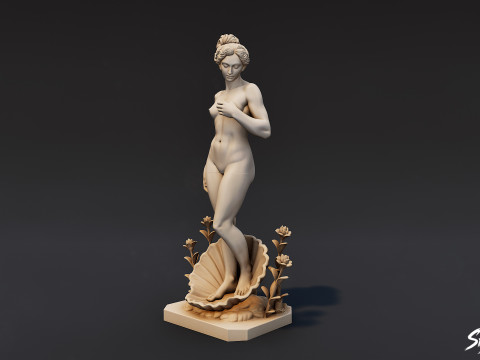 Estatua de Afrodita Modelo 3D