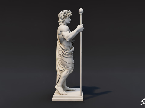 Pomnik Dionizosa Model 3D