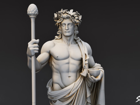 Pomnik Dionizosa Model 3D