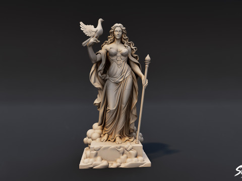 ヘラ像 3Dモデル