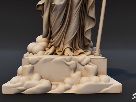 ヘラ像 3Dモデル