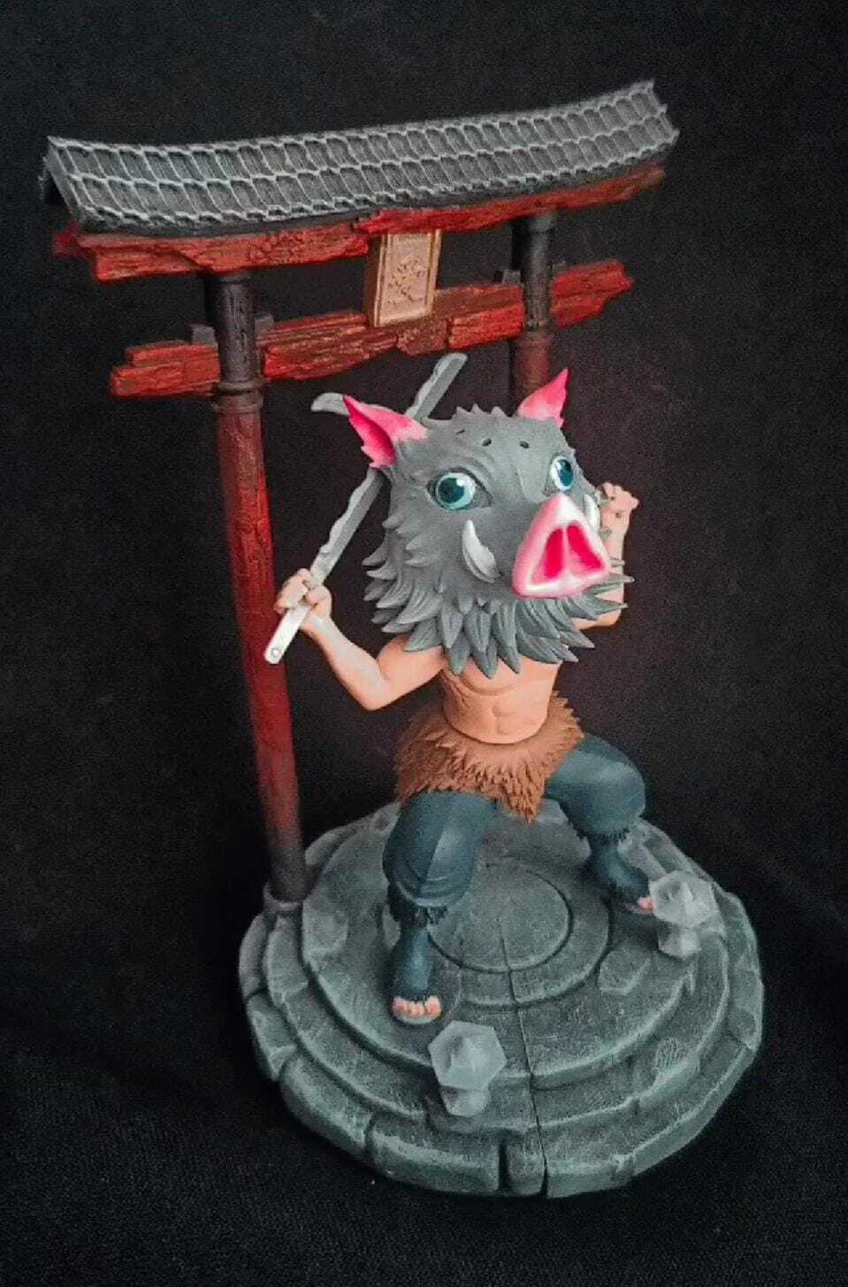Inosuke Hashibira Kimetsu no Yaiba - Demon Slayer 3D Print Model .c4d .max .obj .3ds .fbx .stl .blend 