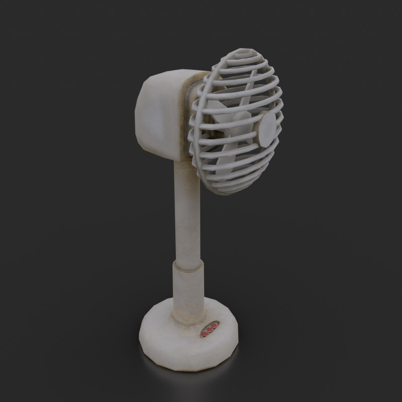 받침대 팬 3D 모델 .c4d .max .obj .3ds .fbx .stl .blend 