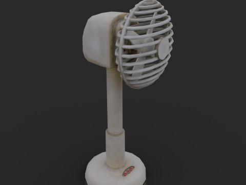 कुरसी पंखा 3D मॉडल