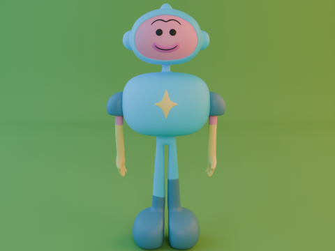 Robot Animation 3Dモデル