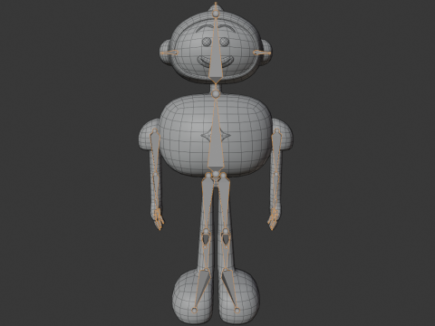 रोबोट एनीमेशन 3D मॉडल