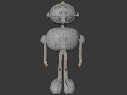 Robot Animation 3D Model