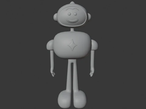 Robot Animation 3D Model