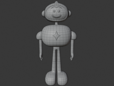 रोबोट एनीमेशन 3D मॉडल