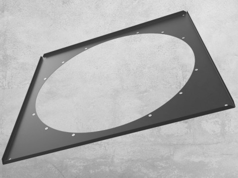 ZIEHL SG-087 FANS PLATE ADAPTER 3D 模型
