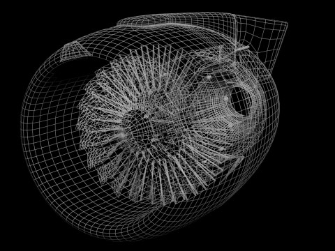 Airbus Engine cfm Modelo 3D
