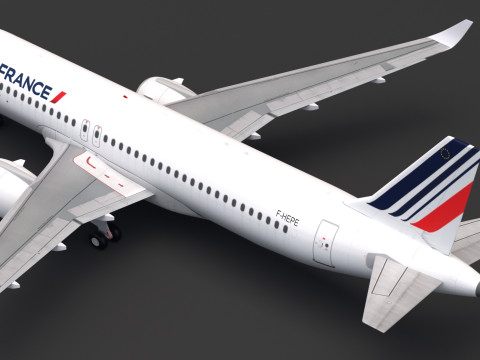 Air France A320 Airbus Model 3D