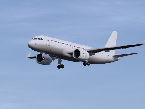 Airbus A320 Generic 3D Model