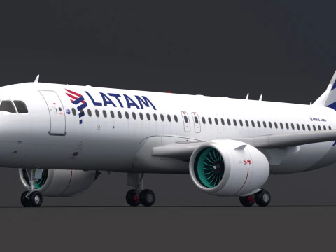 Latin Havayolları A320 3D Model