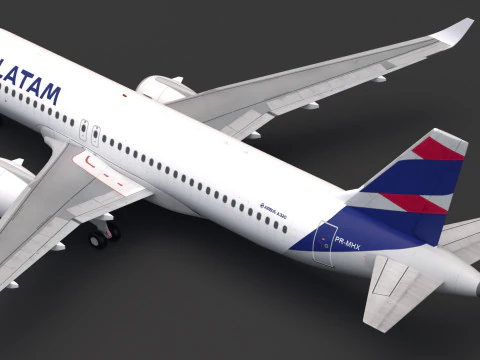 Latin Havayolları A320 3D Model