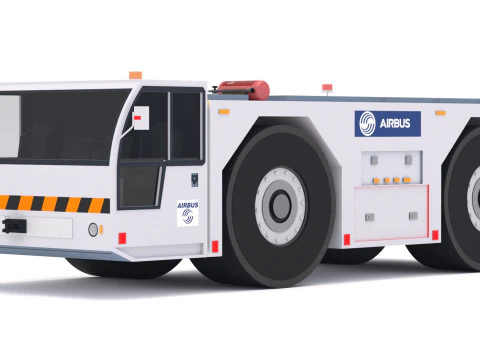 Aircraft Towing Tractor 3D Model