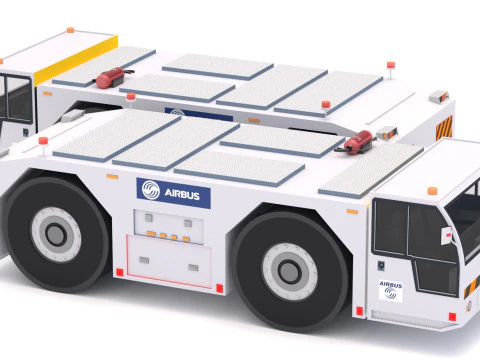 Airbus Towing Tractor 3D Model