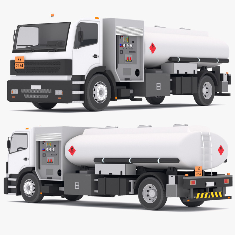 通用加油飞机 3D 模型 .c4d .max .obj .3ds .fbx .stl .blend