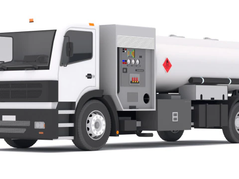 Generic Fueler Aircraft 3D Model