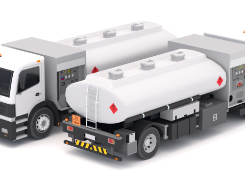 通用加油飞机 3D 模型