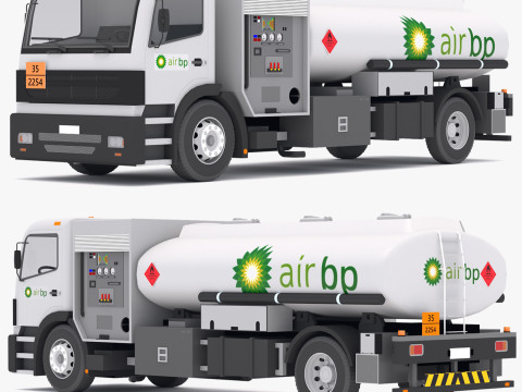 Aviones de combustible BP Modelo 3D