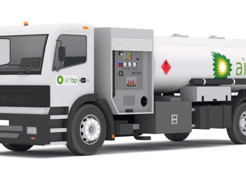 Fueler Aircraft BP 3D Model