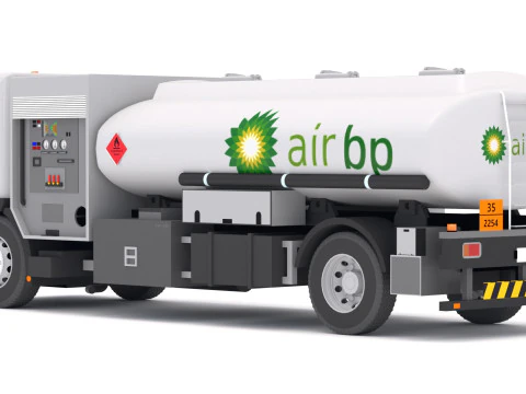 Fueler Aircraft BP 3D Model