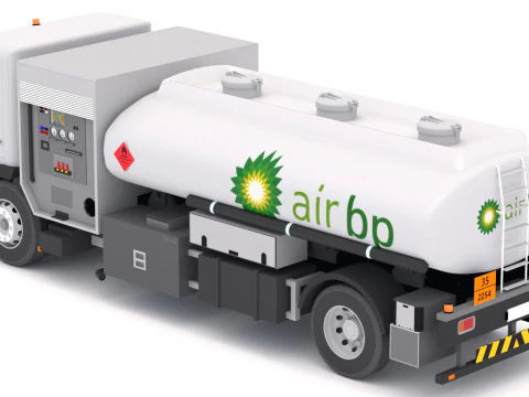 Fueler Aircraft BP 3D Model