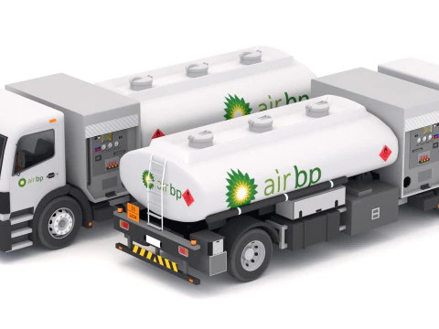 Fueler Aircraft BP 3D Model
