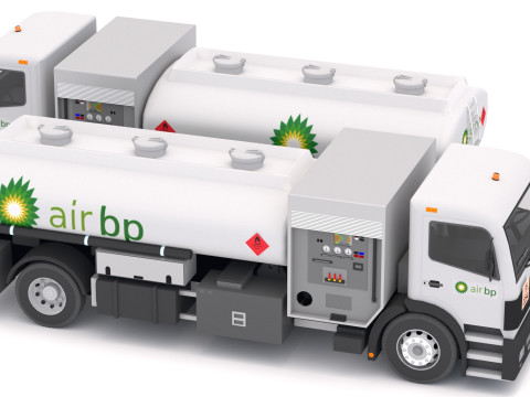 BP dell'aereo di rifornimento Modello 3D