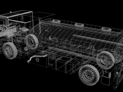 Fueler Aircraft BP 3D Model
