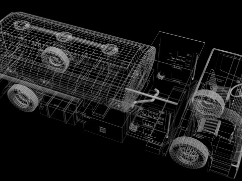 BP dell'aereo di rifornimento Modello 3D